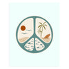 11x14 Beach Peace Print