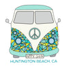 WHOLESALE ONLY - Custom 4" Peace Van Sticker
