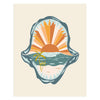 11x14 Shark Jaw Art Print