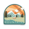 3.5" Take Me To The Mountains Vinyl Sticker