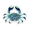3" Crab Vinyl Sticker